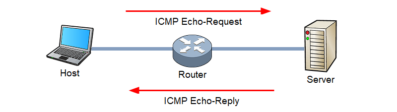 how ping test server works