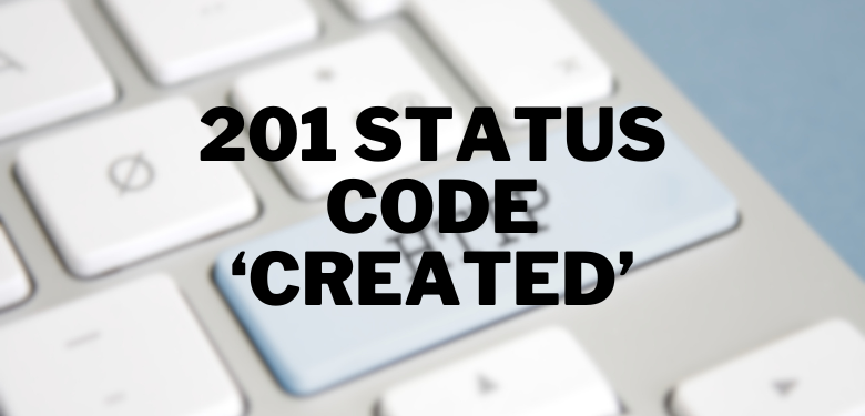 Código de status 201 - 'Criado'