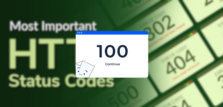 100 Continuer le code d'état