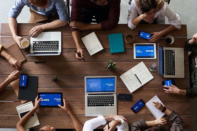 local certo para reunião de negócios