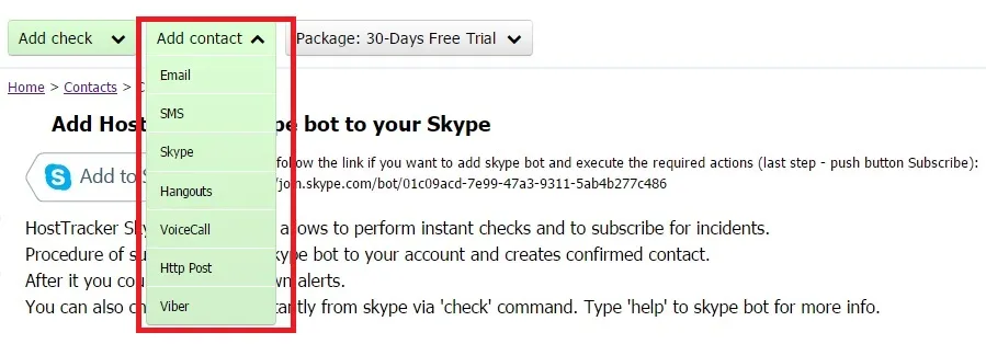 How to monitor availability of any web site?
