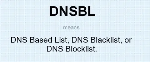 Che cos'è la lista nera DNS